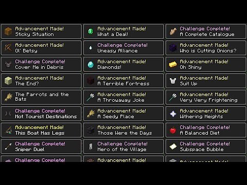 Getting every 1.16.4 Advancement In 8 Minutes! [Minecraft Java Edition]