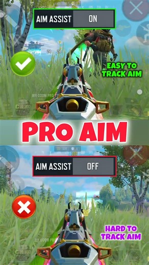✅ Best AIM BOT settings in CODM BR 🔥💯 Codmobile Tips and Tricks #shorts #codmbr #codmiphone