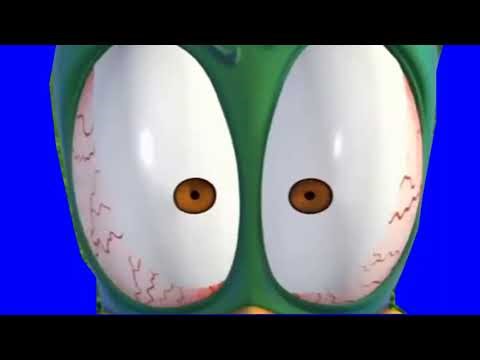 Back at the Barnyard Angry Duck Blue Screen