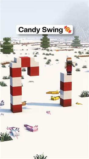 Minecraft Candy Swing🍬 #minecraft