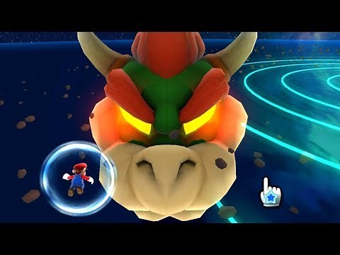 Super Mario Galaxy - All Bowser/Bowser Jr. Levels