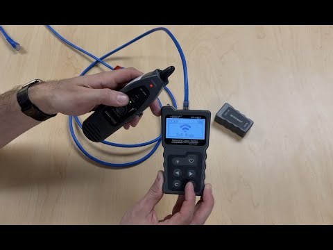 Demonstration and Review - Noyafa NF-8209 Cable Tester
