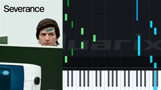 [可视化]美剧 人生切割术 Severance 主旋律