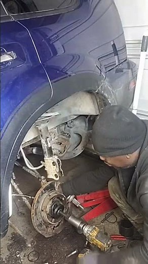 wheel bearing replacement on the car no Hub removal