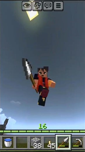 Minecraft Survival Ep 1 ka CRAZY moment 😱 #shorts