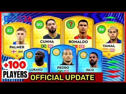 DLS 26 | 🔥OVER 💯 PLAYERS 😱 OFFICIAL UPDATED PLAYER RATINGS IN DLS 26 (P#1) !