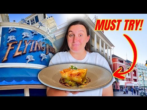 DISNEY WORLD’S MOST UNDERRATED RESTAURANT- FLYING FISH! Disney’s Boardwalk Resort