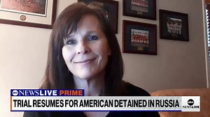 2.5K views · 52 reactions | "I would like for him to be put on the wrongfully detained list." Margaret Aaron, sister of David Barnes, speaks with ABC News' Linsey Davis as Barnes' trial resumes in Russia after being detained for over a year. https://trib.al/s8xf8nn | ABC News Live | Facebook