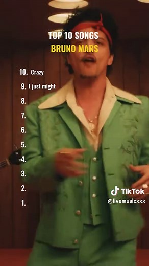 Top 10 Bruno Mars Songs: Your Ranking Favorites