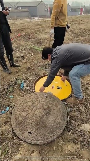 Installing A Smart Sensor Under A Traditional Manhole Cover For Municipal Monitoring