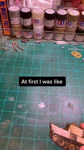 It’s been a year now since I started! Thank you guys for the support❤️#fyp #aviation #ww2 #scalemodels #warthunder #tank #tanitank #military #militarymodel #modeltok #tanks #tiger1