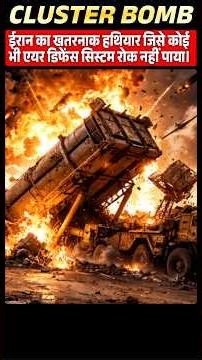Cluster Bomb 💣: 1 सेकंड में तबाही! क्यों डरती है पूरी दुनिया?