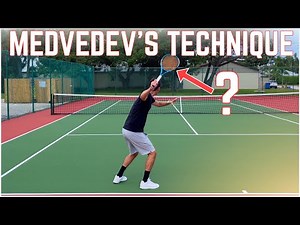 Analysis of Daniil Medvedev’s Tennis Technique | Serve, Forehand, Backhand & Volleys