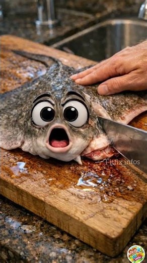 Stop! Most People Clean Stingray Wrong 😱 | Skin Peeling Trick! | Stingray Cleaning Secret #shorts