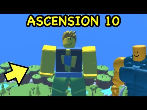 I Unlocked ASCENSION 10 in Roblox UNIVERSE LIFTING SIMULATOR