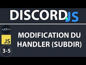 [10/??] Comment utiliser plusieurs dossiers pour vos commandes | Dév Discord débutants 2020