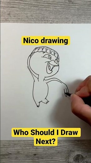 Nico Drawing | Rio : The Movie #shorts #drawing #art #artist #howtodraw #tutorial #draw #watchmedraw