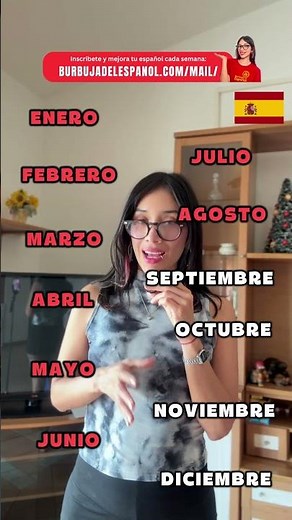 📅 Los meses del año en español 🗓️