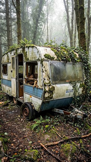 DIY & Crafts USA on Instagram: "Turning an Abandoned Caravan Into a Luxury Retreat"
