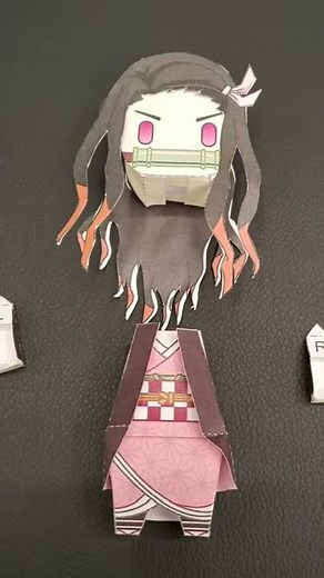 Demon Slayer: Nezuko Papercraft Tutorial