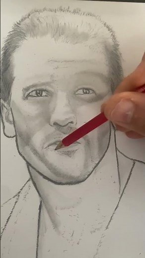 Drawing Arnold Schwarzenegger from Predator (1987)