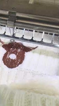 Embroider a Highland Cow Bobble Hat ASMR Style