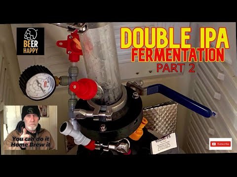 DOUBLE IPA Fermentation Part 2.