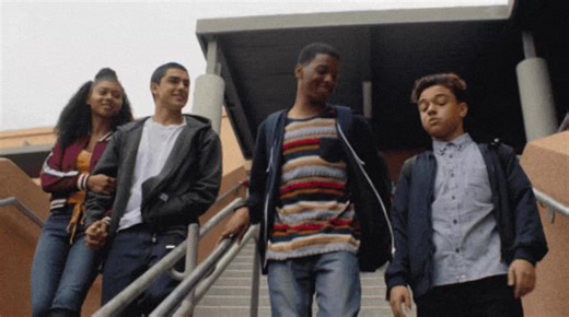 #onmyblock :: my comfort show🥹 || #fyp #viral #xyzbca #gif || on my block gif edit go viral like follow comment share repost