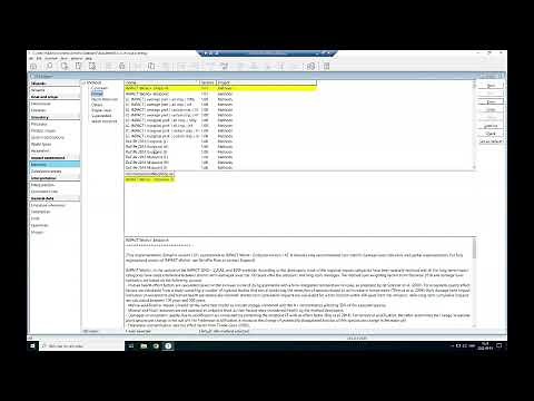 Creating a New Project and Opening an existing Project In SimaPro