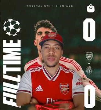 Arsenal 0 (1) vs 0 (0) Sporting Lisbon | UEFA Champions League Quarter Final 2nd Leg Match Preview