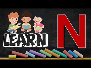 Learn Letter N! 🚜 Fun Alphabet Learning for Kids | Phonic Song & Words with N by ‪@ZubiDubiKids‬