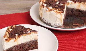 Snickers Ice Cream Cake Recipe
