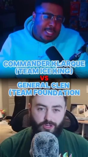 General @Clen- vs Commander @KlarqueClintGaming #fortnite #TeamIceKing #TeamFoundation