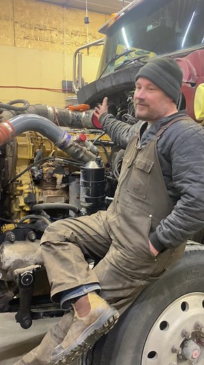 #cat #caterpillar #mechanic #6nz #kenworth #nostart #peterbilt