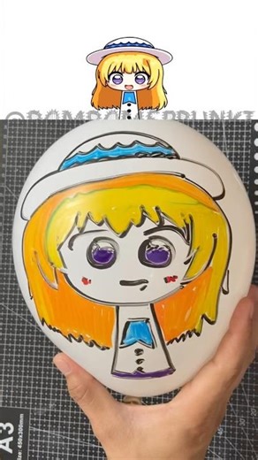 I made Sprunki OC Phoebe Chupi out of Balloon​⁠​​⁠​⁠ ​⁠​⁠​​⁠​⁠​​#sprunki #diyballoon