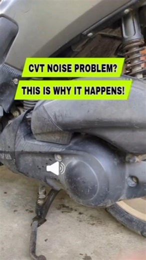 CVT Noise Problem? This Is Why It Happens! #mechanic #motorcycle #repair #engineering