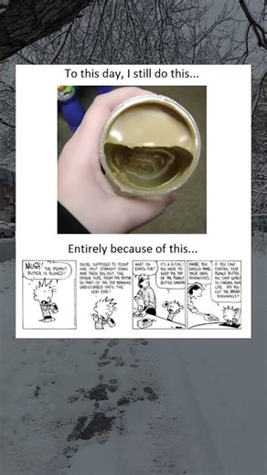 Calvin and Hobbes Taught an Entire Generation How to Eat Peanut Butter 🥜😂