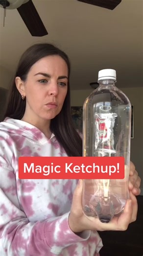 Magically Move Ketchup with Science Experiments