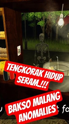 Ada Tengkorak Hidup - SERAM.!!! #gamingclips #shorts #hantu
