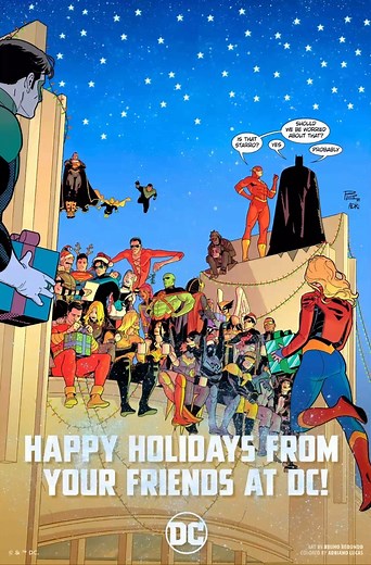 DC on Instagram: "Even Starro found the holiday spirit! 💫 Happy Holidays from DC!"