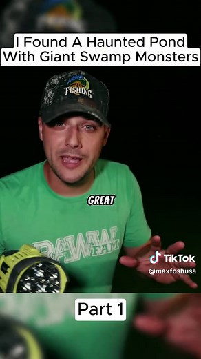 I Found A Haunted Pond With Giant Swamp Monsters Part 1 #fishinglife #fishingtiktoks #fyp