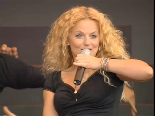 【高清-辣妹Geri Halliwell首次solo主场音乐节现场】Live at Party In The Park 1999.07.04