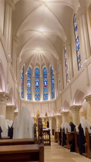 9K views · 1.1K reactions | Hymn of All Saints’ Day, Placare Christe Servulis. “I saw a great multitude which no man could number, of all nations and tribes and peoples and tongues, standing before the throne, and in sight of the Lamb, clothed with white robes, and palms in their hands: and they cried with a loud voice, saying: Salvation to our God!” #allsaintsday | Sisters of St. Thomas Aquinas | Facebook