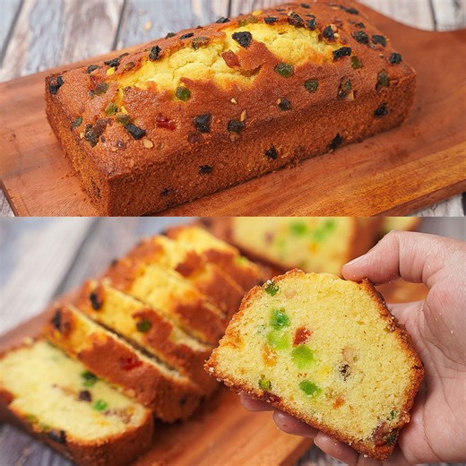 180K views · 2.3K reactions | Super Soft & Moist Butter Fruit Cake Recipe | Easy Dry Fruit Butter Cake Recipe | Yummy Recipes | Facebook