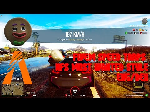 FiveM Speed Traps NFS Most Wanted Style ENG/DEU