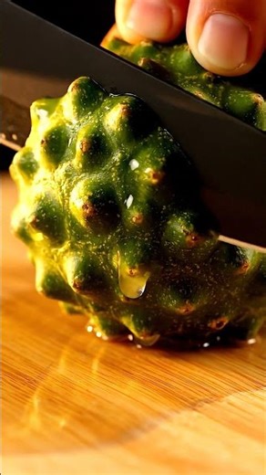 The "Alien" Fruit 👽🔪 | Extremely Satisfying ASMR Slicing #asmr #relaxing #odlysatisfying #cooking