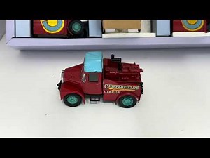 Vintage Corgi Classic 1994 Chipperfields Circus Scammel Highwayman Truck +Trailers Model Vehicle Set