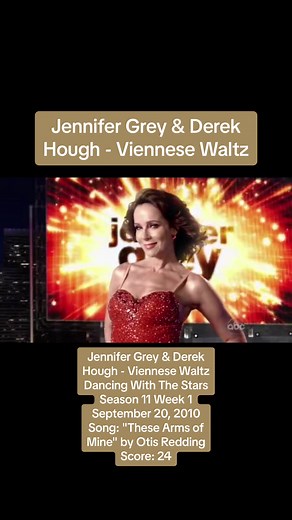 Jennifer Grey & Derek Hough - Viennese Waltz Dancing With The Stars Season 11 Week 1 September 20, 2010 Song: