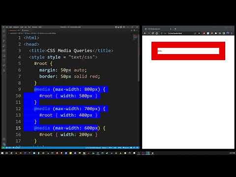 CSS Media Queries Min and Max (how to use)