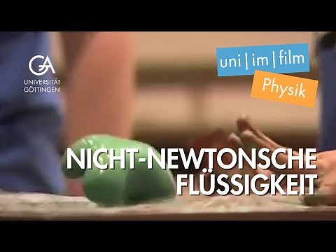 Zauberhafte Physik: Nicht-Newtonsche Flüssigkeit